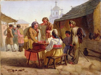 Kvas Seller by Vasili Efimovich Kallistov